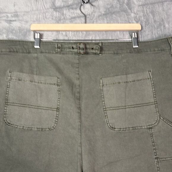 Old Navy Green Cropped Ankle Utility Pants Size 26 - Picture 11 of 12